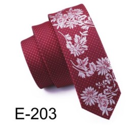 Lips - tumepunane valgete lilledega